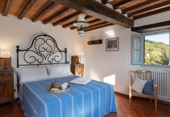 Double bedroom n°4 on the second floor - Villa La Rassinata
