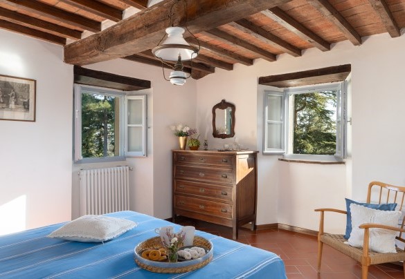 Double bedroom n°4 on the second floor - Villa La Rassinata