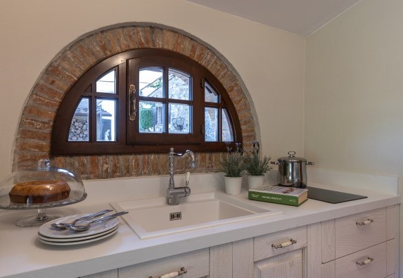 The service kitchen – Villa Loredana