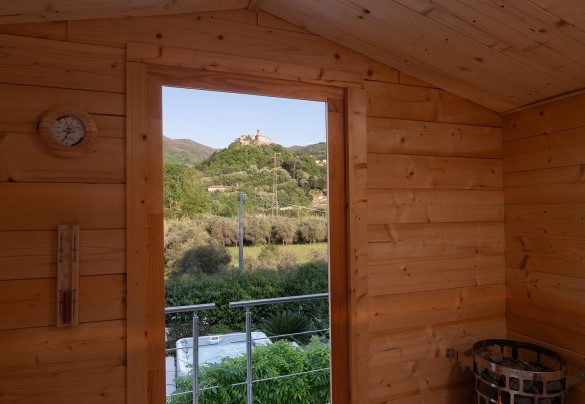 Outdoor sauna - Villa Lunezia