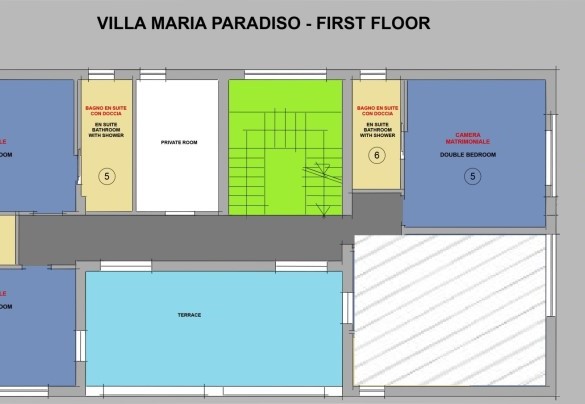 Villa Maria Paradiso - First Floor