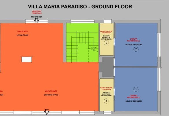 Villa Maria Paradiso - Ground Floor