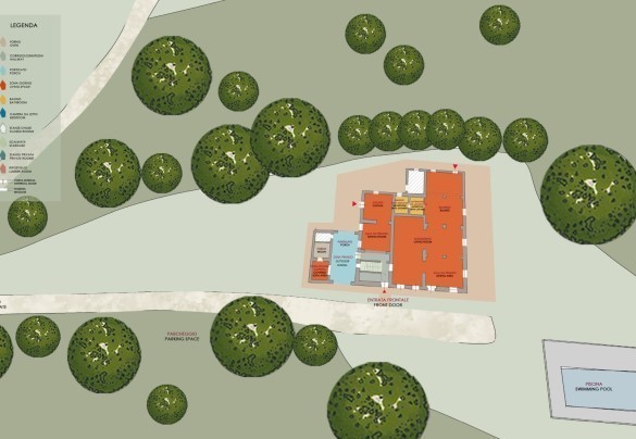 Villa Montefalconi - Piano Terra