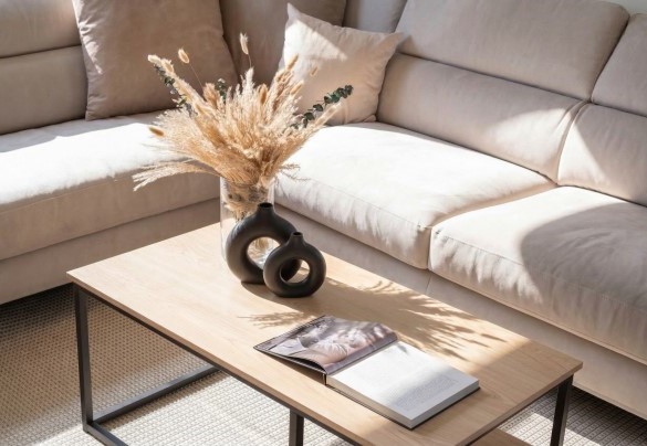 Dettagli della zona giorno - Villa Oxa 