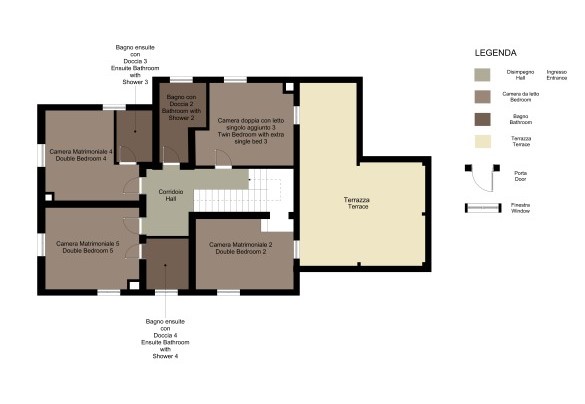 Villa Oxa - Piano Terra 