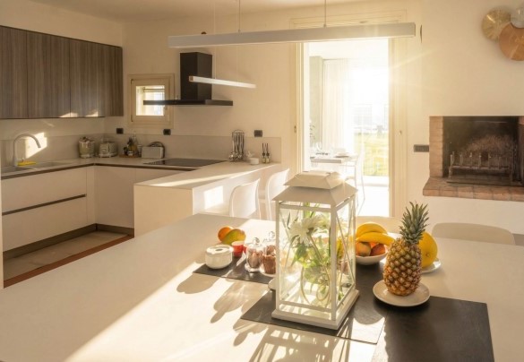 Ampia cucina al piano terra - Villa Oxa 