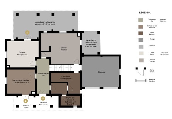 Villa Oxa - Primo Piano 