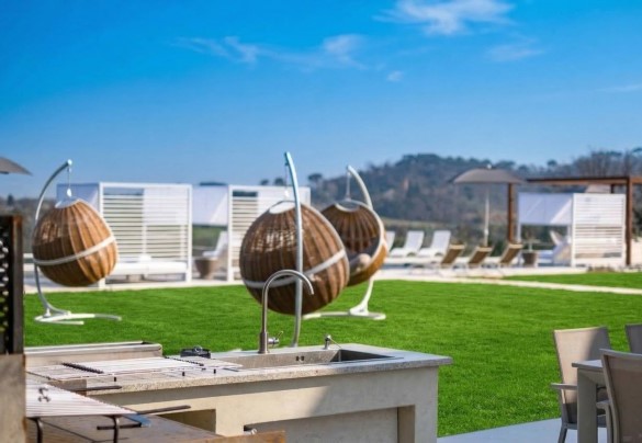 La zona barbecue  - Villa Oxa 