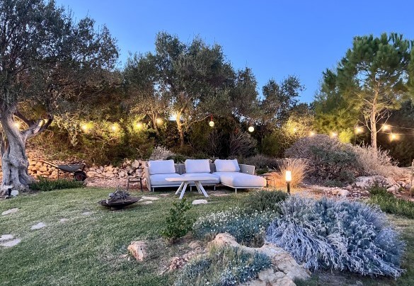 Il giardino al tramonto - Villa Specchio di mare