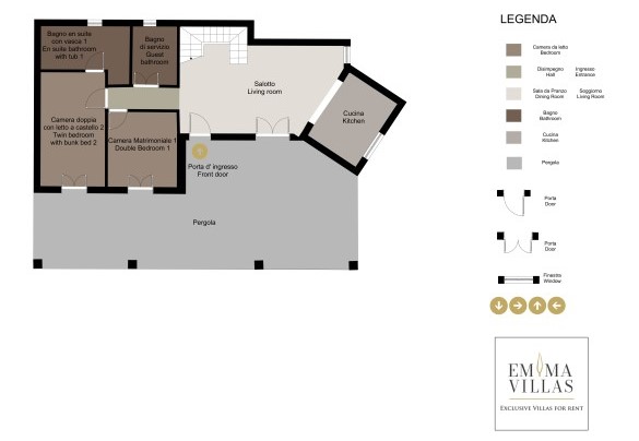 Villa Typha - Piano Terra