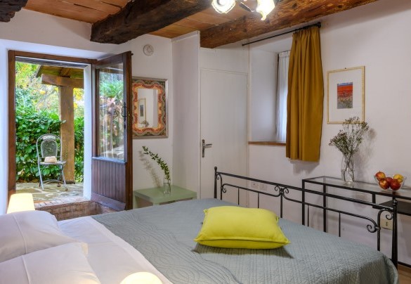 Double bedroom no. 4 on the lower floor – Villa Valgiorgia