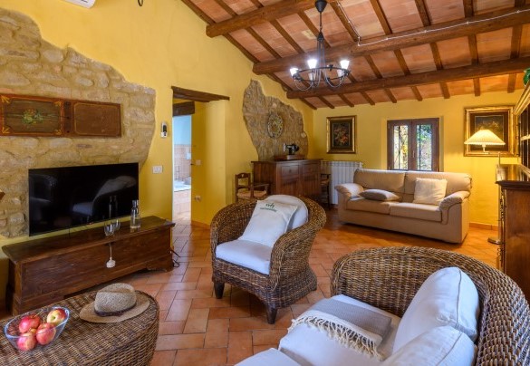 Living room on the ground floor – Villa Valgiorgia