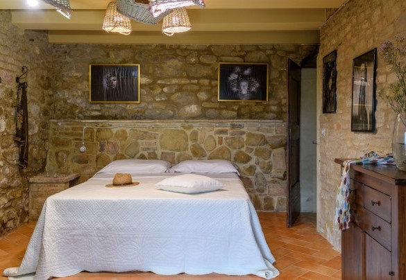 Double bedroom no. 5 on the lower floor – Villa Valgiorgia