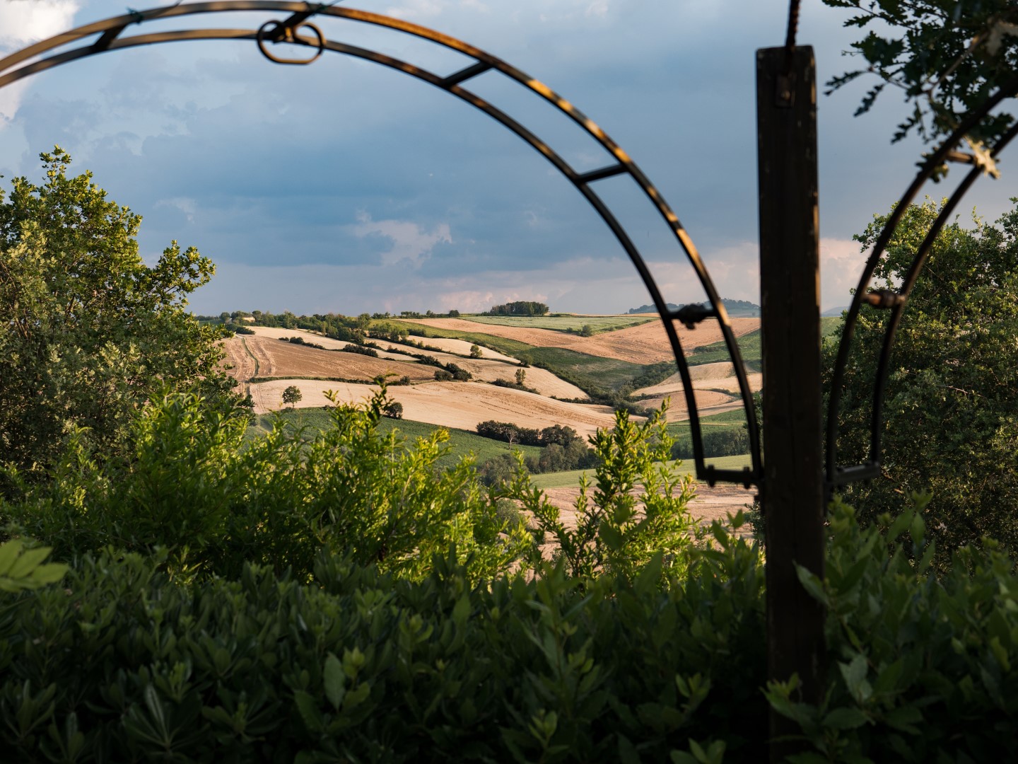 Glimpse of the hillside view – Villa Valgiorgia